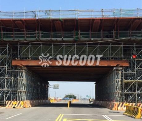 West Coast Expressway (Badongliao to Jiukuaicuo) Qigu River Bridge