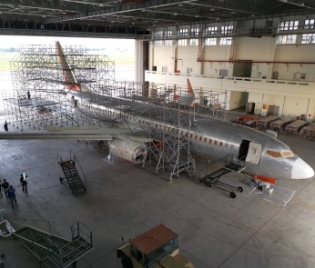 AirAsia – A320 Aircraft Maintenance Scaffolding