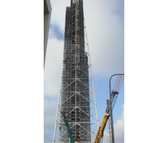 Mailiao Refinery – 142 m Flare Stack Maintenance Scaffolding