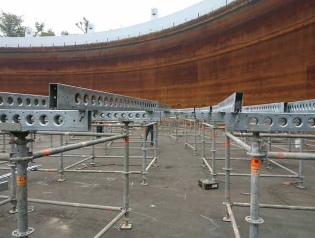 Junding Oil Tank Construction