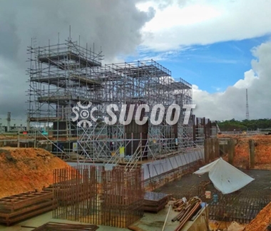 Tangguh Expansion Project in Indonesia with Ø60.2mm Heavy Duty Shoring Scaffolding by SUCOOT CO.