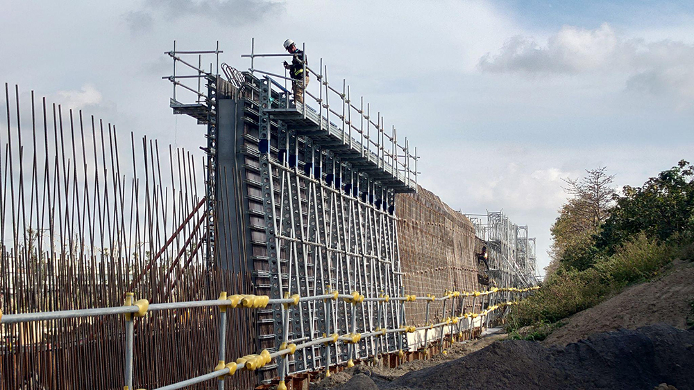 Double-Sided Wall Formwork