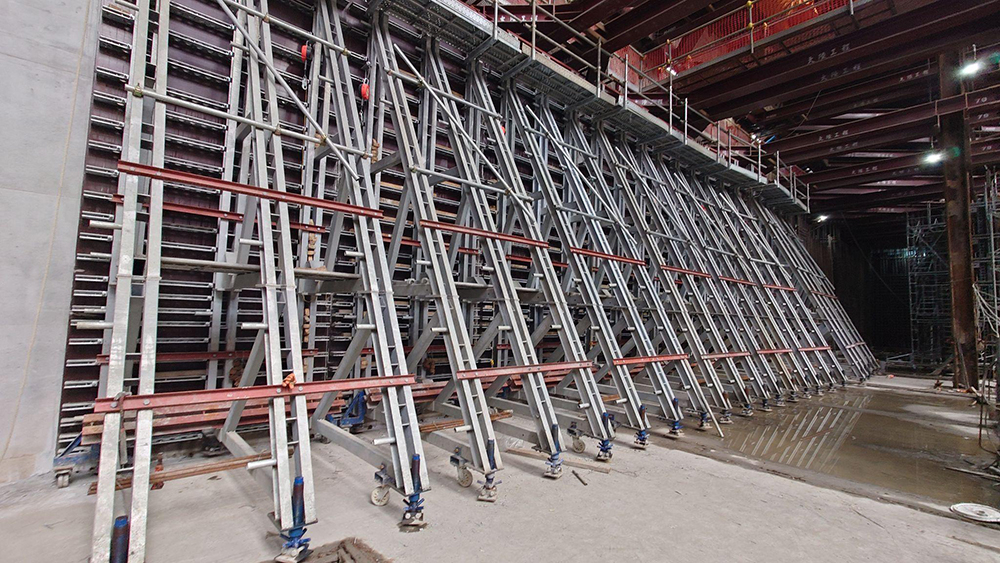 Single-Sided Wall Formwork