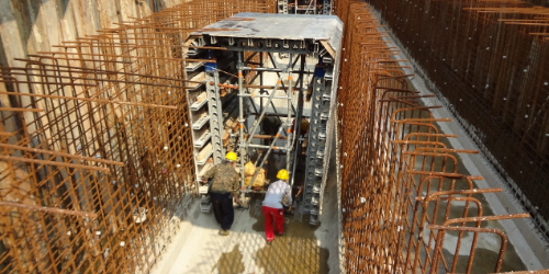 Box Culvert - Haikou City Jiangdong Ave., underground box culvert